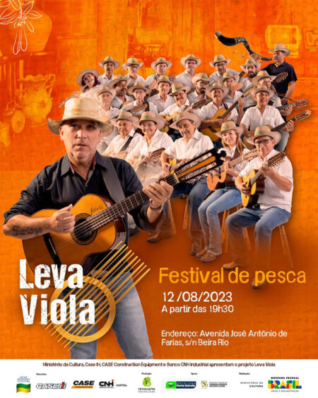 Orquestra de Violas e Cultura Caipira de Valinhos se apresenta no Festival de Pesca de Porto Estrela no dia 12 de agosto