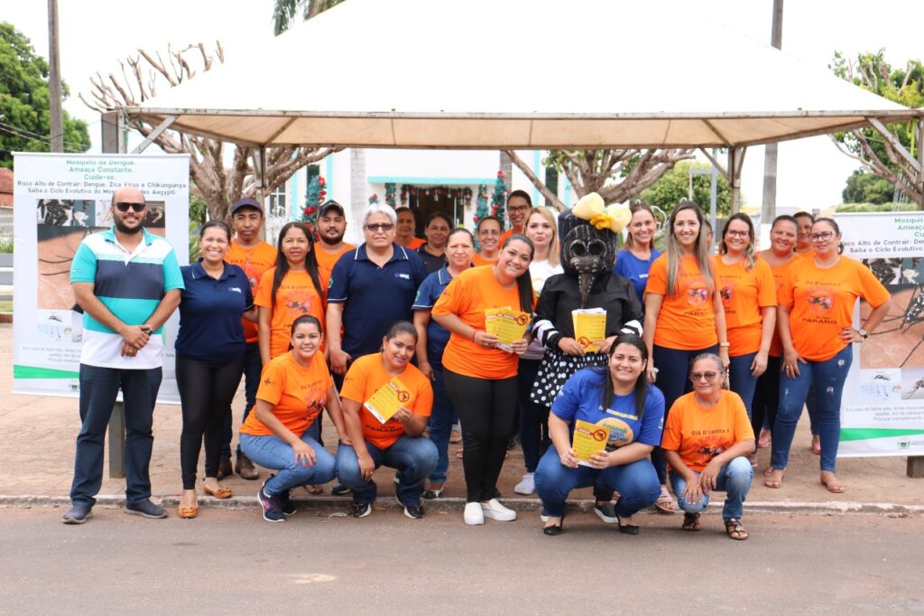 “Pit Stop” leva informação sobre o combate à dengue a população de Porto Estrela