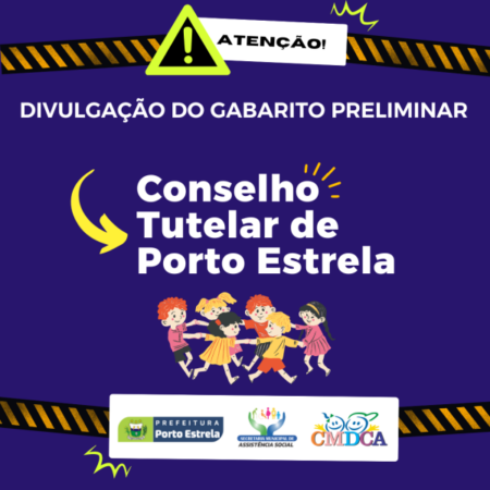 CMDCA divulga gabarito preliminar da prova do Conselho Tutelar