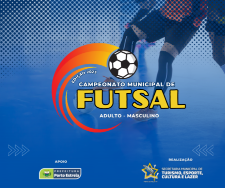 Nesta Sexta e Sábado tem mais uma rodada do Campeonato Municipal de Futsal Edição 2023