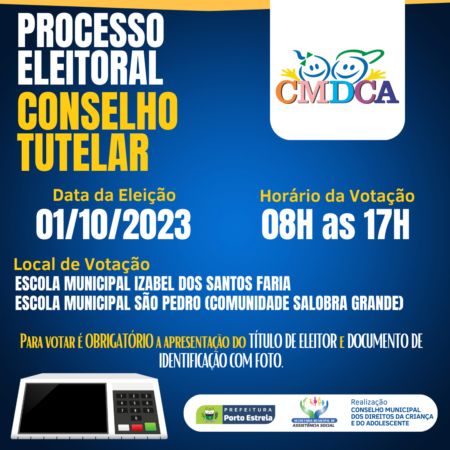 Mudança de Horário da Votação para o Conselho Tutelar