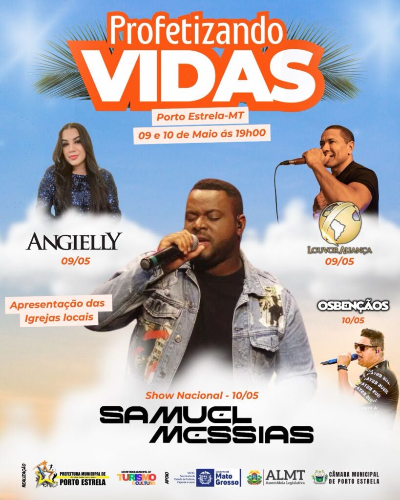Porto Estrela promove o evento gospel “Profetizando Vidas” em maio