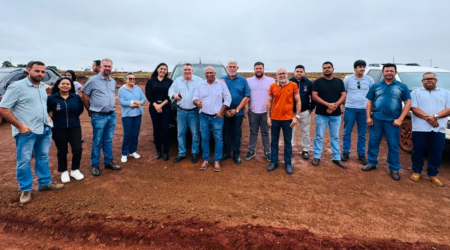 Prefeito Márcio Pescador realiza visita técnica ao aterro sanitário regional de Tangará da Serra