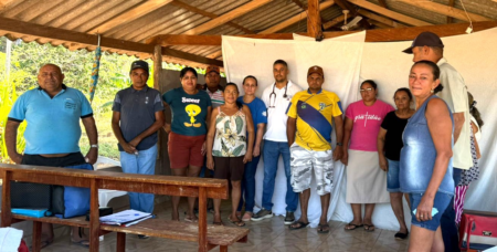 Equipe de Saúde leva atendimento às comunidades Teimoso e Acorizal em Porto Estrela