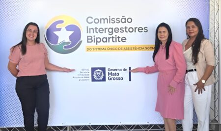 Secretária de Assistência Social de Porto Estrela participa de reunião da Comissão Intergestores Bipartite em Cuiabá