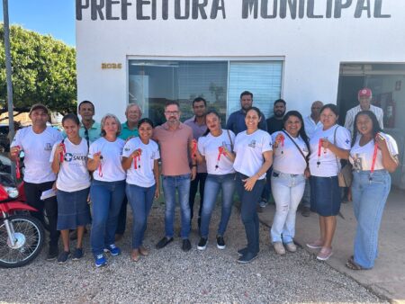 Prefeitura de Porto Estrela realiza a entrega de motos para os agentes de Saúde