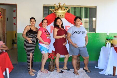 Assistência Social e CRAS realizam homenagem do dia das mães a gestantes e mulheres do PAIF