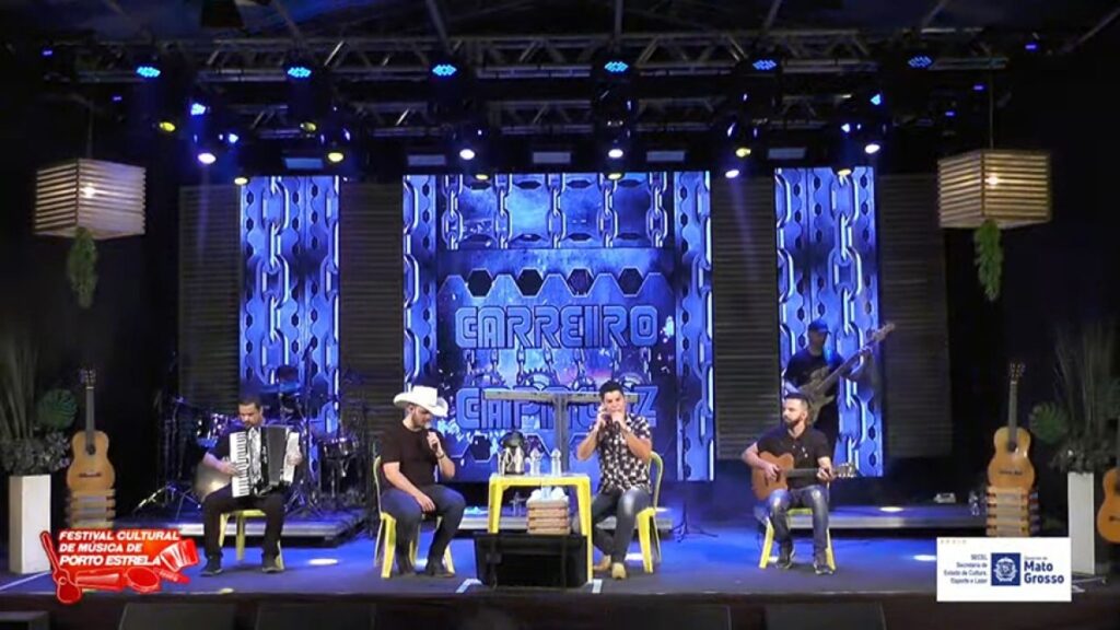 Galeria: Live: Show da dupla CARREIRO E CAPATAZ no Festival Cultural De Música de Porto Estrela realizado na noite deste domingo (05-09-2021) no Ginásio Municipal