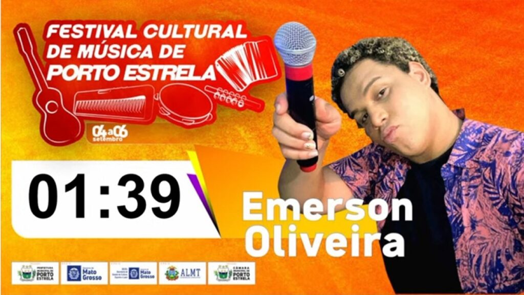 Galeria: Live: Show do cantor EMERSON OLIVEIRA no Festival Cultural De Música de Porto Estrela realizado na noite deste domingo (05-09-2021) no Ginásio Municipal