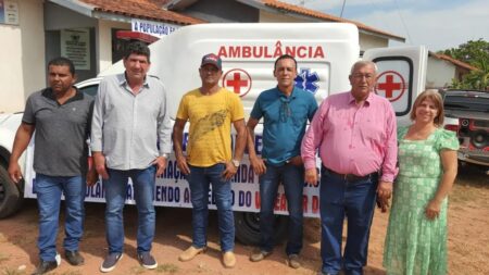 Ambulância Para A Comunidade Salobra Grande