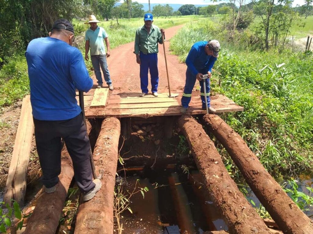 Pontes em estradas vicinais